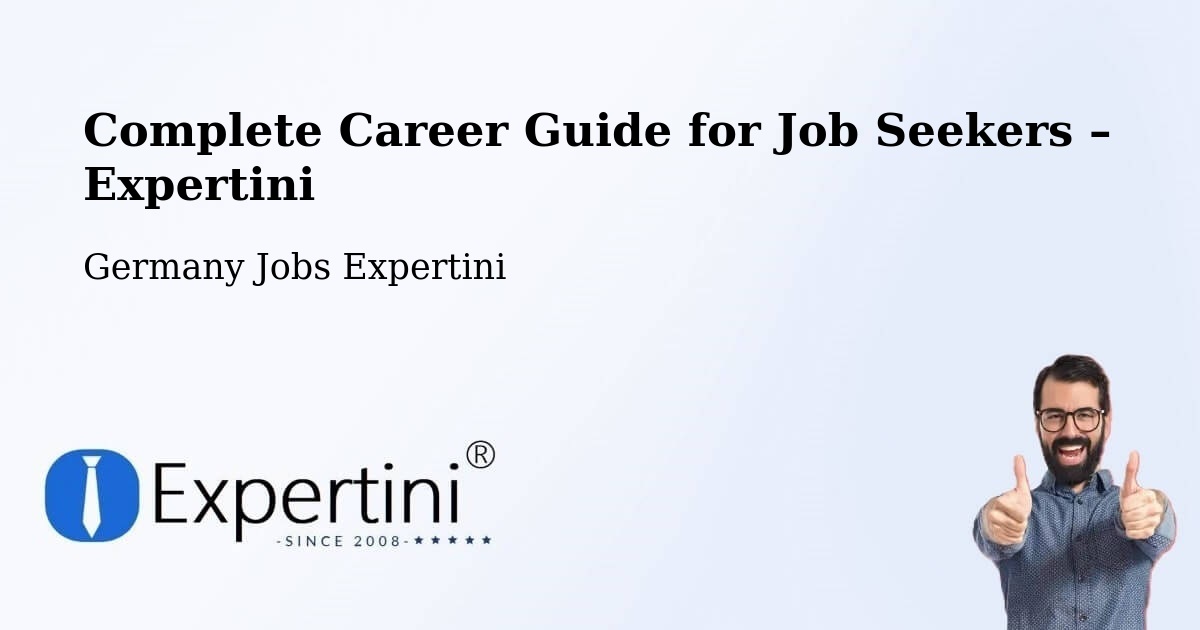Career Guide for Job Seekers – Meckenheim - Meckenheim, Germany Jobs Expertini